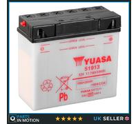 Motorcycle Battery Bike Motorbike 51913 Yuasa
