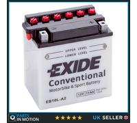 Motorcycle Battery Bike Motorbike EB10L-A2 Exide