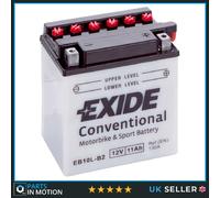 Motorcycle Battery Bike Motorbike EB10L-B2 Exide
