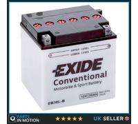 Motorcycle Battery Bike Motorbike EB30L-B Exide
