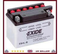 Motorcycle Battery Bike Motorbike EB4L-B Exide