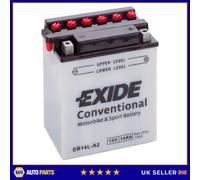Exide Motorcycle Starter Battery YB14L-A2 - Fits Yamaha, Triumph, Suzuki, Aprilia, BMW, Cagiva