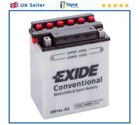 Motorcycle Battery Bike Motorbike YB14L-A2 Exide