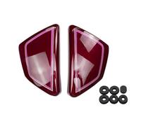 Motorcycle Battery Cover Fit For Suzuki GN125 GN 125 Motorcycle Moto 1Pair Right & Left E Side Covers Panels PARTS(Deep Red)