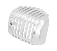 Motorcycle Battery Cover Voltage Regulator Cover Fairing Motorcycle Plastic Cap Fit For Harley Softail Heritage Slim Breakout Fat Boy FLSTSB Deluxe 2001-17(Chrome Fairing)