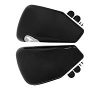 Motorcycle Battery Side Fairing Covers Motorcycle Side Battery Fairing Cover Left Right Guard Fit For Harley Sportster XL Iron 883 1200 48 72 Custom 2004-2013(Black)