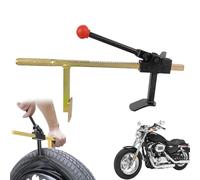 Motorcycle Bead Breaker, Manual Tire Changer Non-Slip | Cycling Equipment Car Tyres Replace Heel Breaker with Transparent Gears for Sedan Caravan Electric Bikes