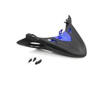 Motorcycle Beak Nose Cone Extended Front Fairing Winglets For Suzuki For Dl 650 For Vstrom For Dl650 For V-Strom 2012-2017 2016 2015 Side Spoiler Wing(Blue)