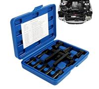 Motorcycle Bearing Puller Set - 1 Non-Slip Handle Heavy Duty Gadget with Case | Motorcycle Wheel Inner Bearings Removal Tool - for Mechanics Enthusiasts Professionals Home Garage