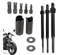Motorcycle Bearing Removal Tool Inner Extractor Kit Remover | 9-23mm Motorcycle Internal Bearing Removal Tool Kit Hand Repairing Tool Set Wheel Gear Puller Remover for Machine Bearings