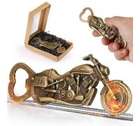 Motorcycle Beer Bottle Opener, Vintage Motorbike Gifts for Men