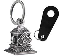 Motorcycle Bell for Bikers With Hanger - Good Luck Riding Spirit Bell for Women and Men - Fire Department Moto Accessories, One Size