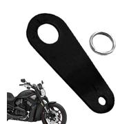 Motorcycle Bell Hanger and Split Rings, Luck Riding Bell Hanger for Motorcycles, Biker Accessories, Men's Bell Accessories and Keychain, Easy to Use Stainless Steel Motorcycle Accessories