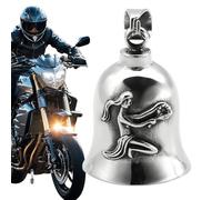 Motorcycle Bell - Motorcycle Biker Bell - Charm Monking Bell,Keychain Motorcycle Bell Accessory for Men, Good Luck On The Road, Virgo, Consulte la descripción