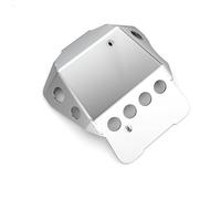 Motorcycle Bellypan For DT230 For LANZA 1997-1999-2000-2001 Motorcycle Belly Pan Skid Plate Lower Bottom Engine Guard Chassis Protector Cover Motor Chassis Cover(Silver)