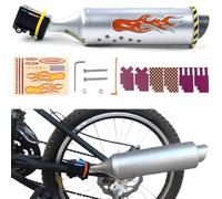 Motorcycle Bicycle Exhaust Sound System, Bicycle Exhaust Sound System, Bike Turbo Pipe with Effect Motorcycle Noise Maker Cycling Accessories