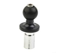 Motorcycle Bike Alunum Base Rubber Mount,Mount Fork Stem Base With Ball Heads For RAM Mount Phone Camera Holder