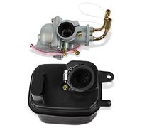 Motorcycle Bike Carb Carburetor Air Filter Box Kit For YAMAHA PW50 PW 50 PY50 PY 50 For Y-Zinger 1981-2009 HETEVSCCK