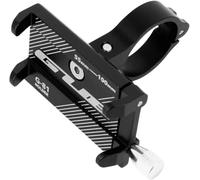 Motorcycle & Bike Phone Mount, Aluminium Alloy Bike Phone Holder with 360° Rotation Adjustable for iPhone X XR Xs 7s 8 Plus, Samsung S7/S6/Note5/4 GPS Mount 4 to 6.5 Inch