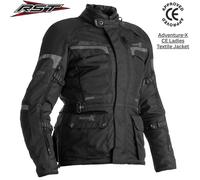 RST Pro Adventure-X, textile jacket waterproof women XS Black