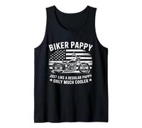 Motorcycle Biker Pappy Much Cooler Tank Top
