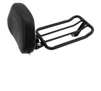 Motorcycle Black Backrest Luggage Rack Compatible With - S VN EN 650 VN650 EN650 2015-2023