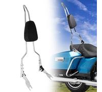 Motorcycle Black Chrome Rear Backrest Passenger Sissy Bar For Harley Touring Street Glide Road King 2009 2010 2011 2012 2013 2014 2015 2016 2017 2018 2019 2020