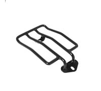 Motorcycle Black/Chrome Rear Solo Seat Luggage Rack Carrier Support Shelf For Sportster XL883R XL1200C