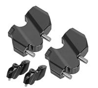 Motorcycle Black CNC Handlebar Risers Move Back Clamp Mount Compatible With Sportster S 1250 RH1250 2021 2022 2023