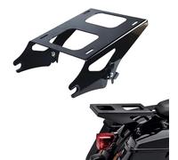 Motorcycle Black Detachable Two-up Tour Pack Pak Trunk Mount Rack Bracket For Harley Touring 2014 2015 2016 2017 2018 2019 2020 2021 2022 2023