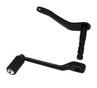 Motorcycle Black Front Heel Toe Shift Lever Pedal Shifter Foot Pegs For Softail Heritage Slim For Deluxe Fat Boy Flde 2018-25