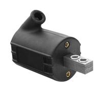 Motorcycle Black Ignition Coil Single Fire Output For Harley Big Twin 1970-1998 Heritage Softail Classic 1987-1999