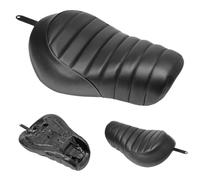 Motorcycle Black Leather Front Driver Seat Fits Sportster Iron XL 883 1200 2016 2017 2018 2019 2020 2021