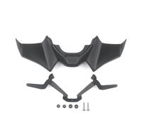 Motorcycle Black Naked Front Downforce Winglet Aerodynamic Kit Spoiler For Y&amaha For MT 07 2021-2023(Black)