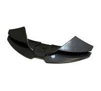 Motorcycle Black Naked Front Spoiler Winglet Aerodynamic Kit Spoiler For Y&amaha For MT-07 2025(ABS Carbon fiber)