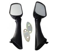 Motorcycle Black Oem Replacement Racing Mirrors for 1991-1998 CBR 600 F2 F3/1993-1997 CBR900RR/1993-1996 CBR1000F/1990-1997 VFR750F/1998-1999 VFR800F