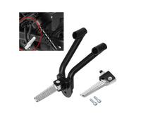 Motorcycle Black Rear Passenger Foot Pegs Footrests Pedals For 2017-2021 Honda Rebel 300 500 CMX