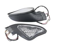 Motorcycle Black Rearview Mirror Turn Signal For Ducati 848 EVO 2008-2013 1098 1098S 1098R 2007-2009 1198 1198S 1198R 2009-2011