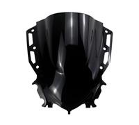 Motorcycle Black Visor Windshield Double Bubble Windscreen For Yzf R15 V4.0 2021 2022 21-22 R15M Yzfr15 M V4