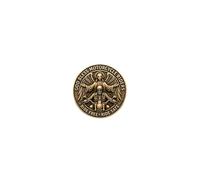 Motorcycle Blessing Coin - 2" God Bless Motorcycle Riders Challenge Coin, Guardian Angel Good Luck Token, Religious Pocket Keepsake Gift for Bikers and Riders (1PCS)