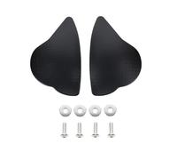 Motorcycle Block Plate Rear View Mirror Hole Cover Parts Mirror Chassis Code Cap Base Compatible With YZF R6 2017 2018 2019 2020 (Color : Black)