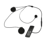 Motorcycle Bluetooth Headset, BT 5.0 GPS Navigation Voice Handsfree Calls Stereo Music Phone Assistant Support FM Radio, Waterproof Helmet Headset