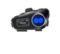 Motorcycle Bluetooth Headset Intercom 4 Riders Up to 1000m Group Chat