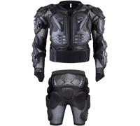 Motorcycle Body Armour Armor Chest Protector Back Protector Motocross - Adults Motorbike Body Guard Vest, Suitable for Armour Motorcross and Shorts Armor, 5 Sizes