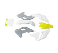 Motorcycle Body Fairing Cover Full Plastic Guard Panel Mudguard Compatible With FC FS FX TC TX 250 Models 2023 2024(Grey and Yellow)