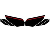 Motorcycle Body Fairing Sticker Tank Pads Gas Grip Traction Sticker Protector For Ninja 400 Covers(Color11)
