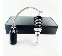 Motorcycle Body Part 285mm Motorcycle Rear Shock Absorber Suspension Damper Adjustable Spring Pressure For Y-AMAHA YZF-R25 R3 Moto Tool(Black- Silver)