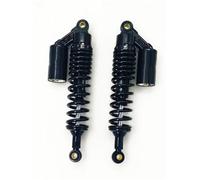 Motorcycle Body Part 350mm 8mm Spring Motorcycle Shock Absorber For H-ONDA For KAWASAKI C1-C4 ZR1100 KZ1000 KZ500 ZR550 ZR750 Z1000(Black- Silver)