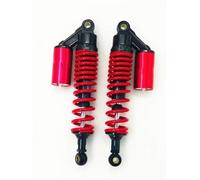 Motorcycle Body Part 350mm 8mm Spring Motorcycle Shock Absorber For H-ONDA For KAWASAKI C1-C4 ZR1100 KZ1000 KZ500 ZR550 ZR750 Z1000(Black- Silver)