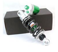 Motorcycle Body Part For Kawasaki Z125 240mm 9.44''CNC Motorcycle Adjustable Damping Air Shock Absorber Rear Suspension(Green)